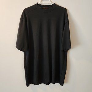 Nike - Tiger Woods Collection - Mock Neck Tee Shirt - Black - Size XL